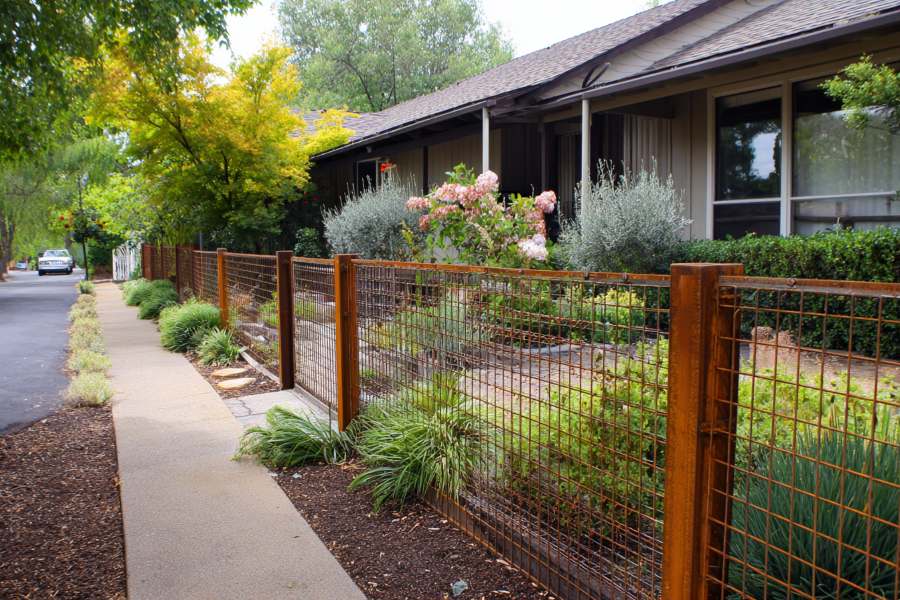 Recycled Metal Fencing